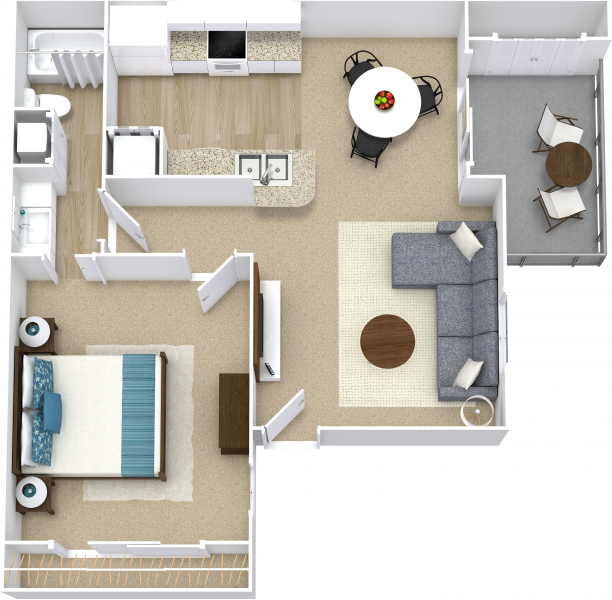Gulfstream Isles Apartments in Fort Myers, FL Seahorse